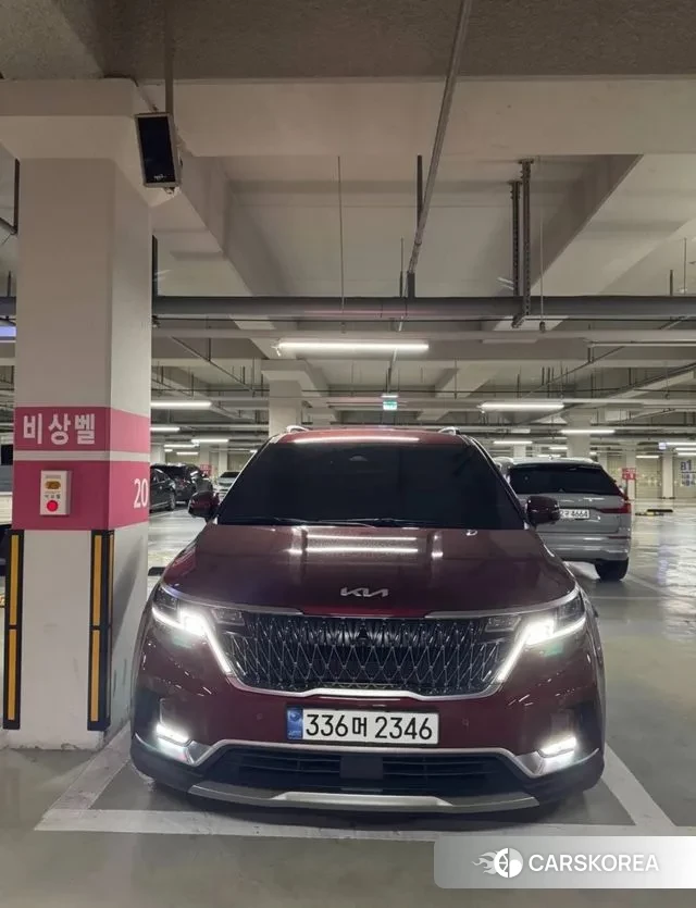 Kia Carnival 4th generation 2021 Красный из Кореи, фото 5