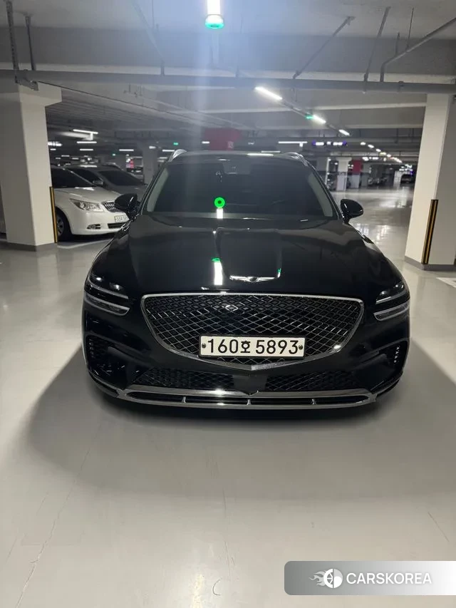 Genesis GV70 2021 Черный из Кореи, фото 4