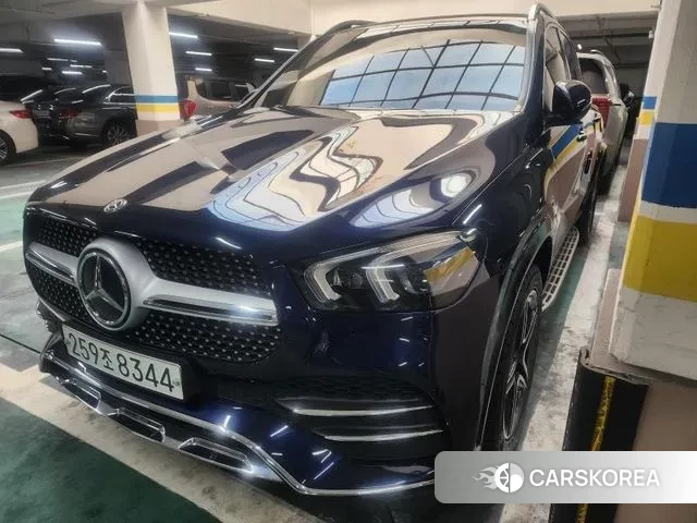 Mercedes-Benz GLE-Class W167 2019 Синий из Кореи, фото 3