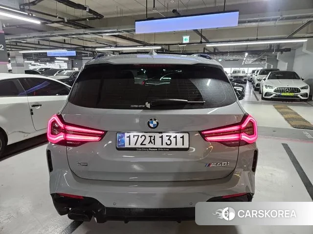 BMW X3 (G01) 2024 Серебристо-серый из Кореи, фото 6
