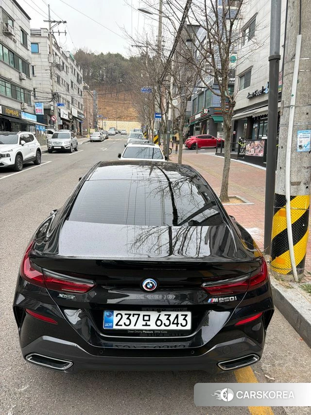 BMW 8 Series (G15) 2022 Синий из Кореи, фото 3