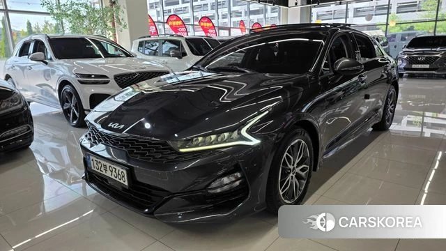 Kia K5 3rd generation 2022 Серый из Кореи, фото 3