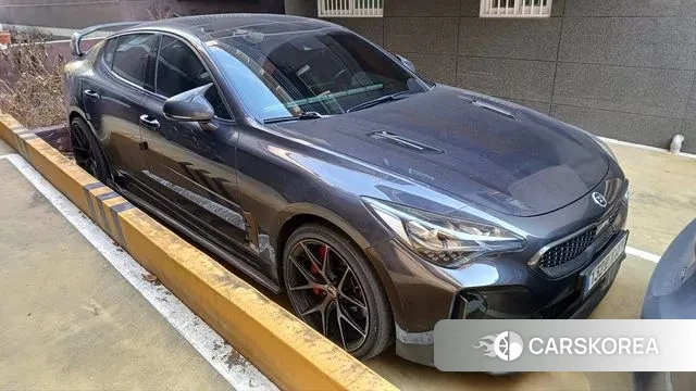 Kia Stinger 2018 Серый из Кореи, фото 3