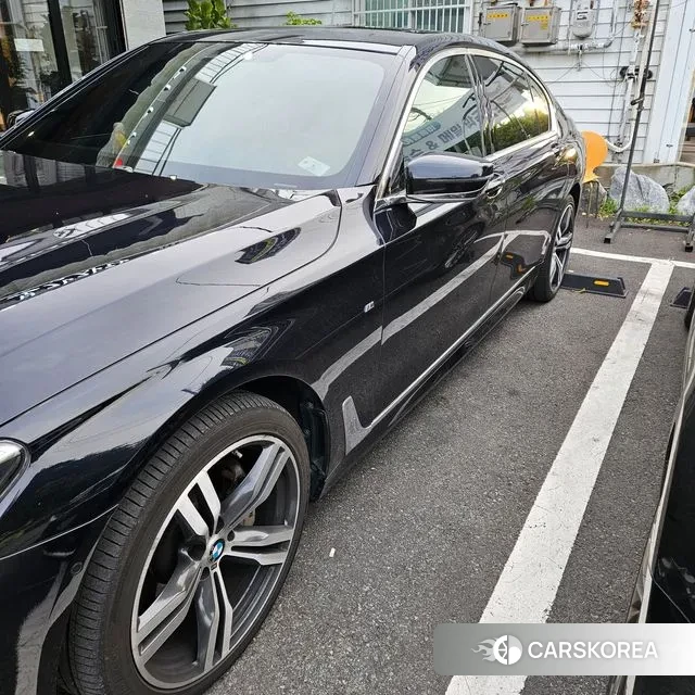 BMW 7 Series (G11) 2018 Черный из Кореи, фото 3