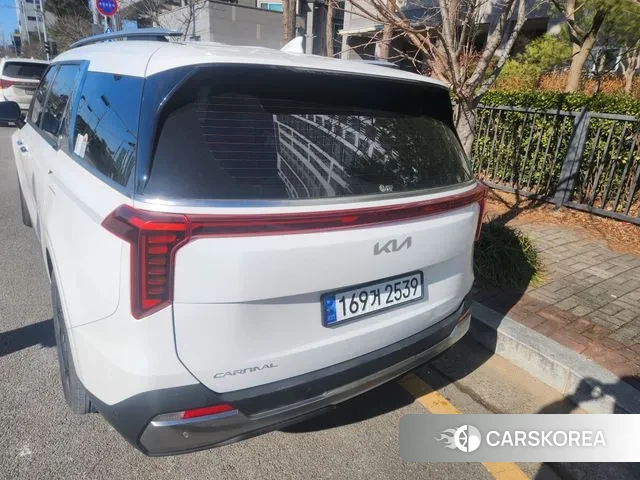 Kia The New Carnival 4th Generation 2024 Белый из Кореи, фото 6