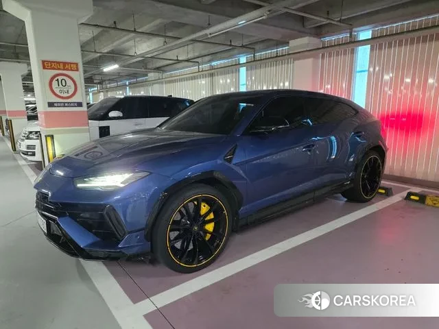 Lamborghini Urus 2024 Синий из Кореи, фото 3