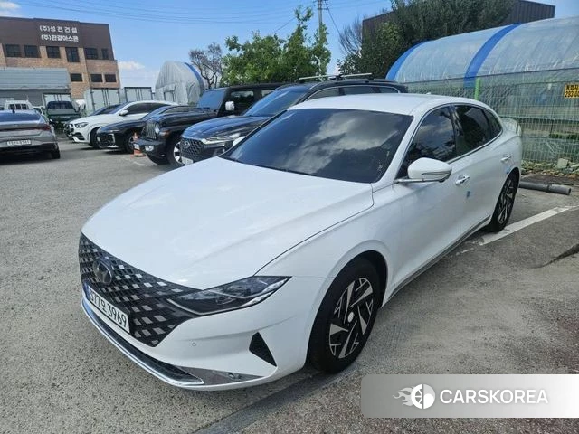 Hyundai The New Grandeur IG Hybrid 2022 Белый из Кореи, фото 5