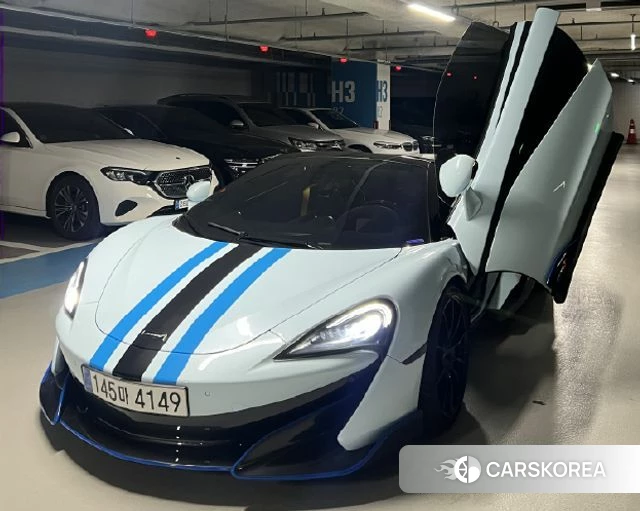 McLaren 600LT 2019 Небесно-голубой из Кореи, фото 3