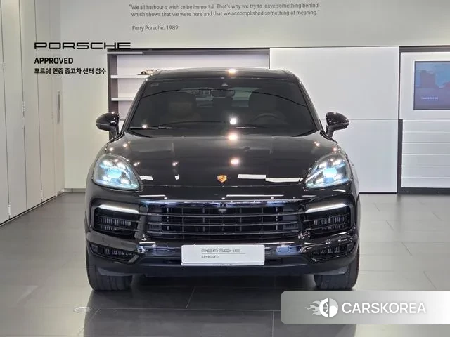 Porsche Cayenne (PO536) 2021 Черный из Кореи, фото 5
