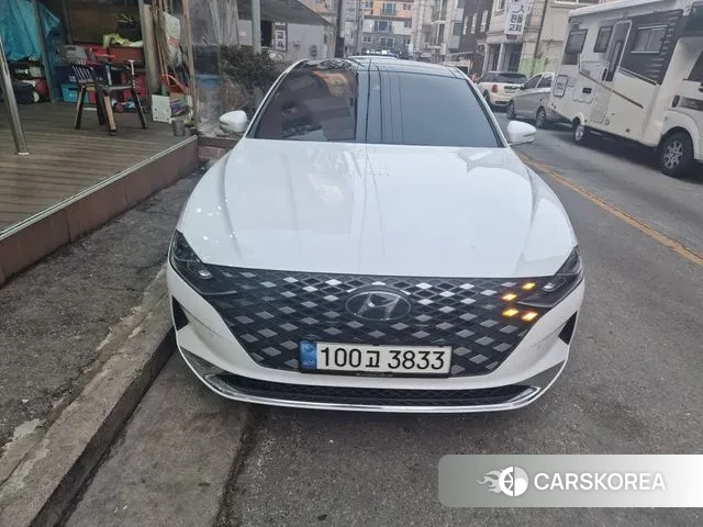 Hyundai The New Grandeur IG 2022 Белый из Кореи, фото 3