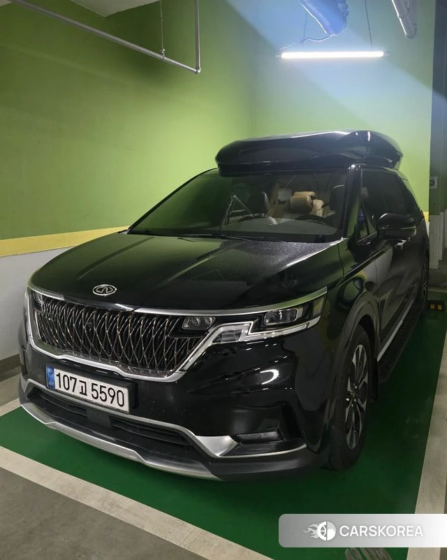 Kia Carnival 4th generation 2021 Черный из Кореи, фото 3
