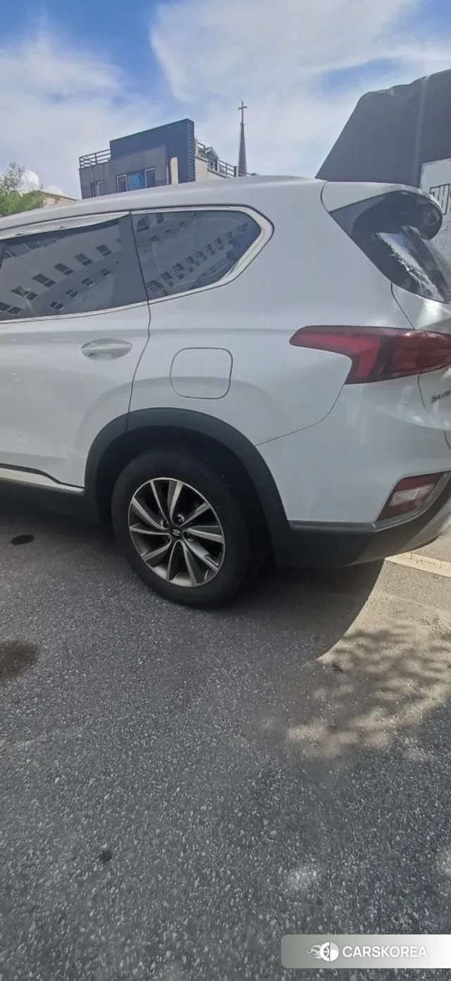 Hyundai Santa Fe TM 2020 Белый из Кореи, фото 3