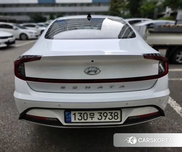 Hyundai Sonata (DN8) 2023 Белый из Кореи, фото 3