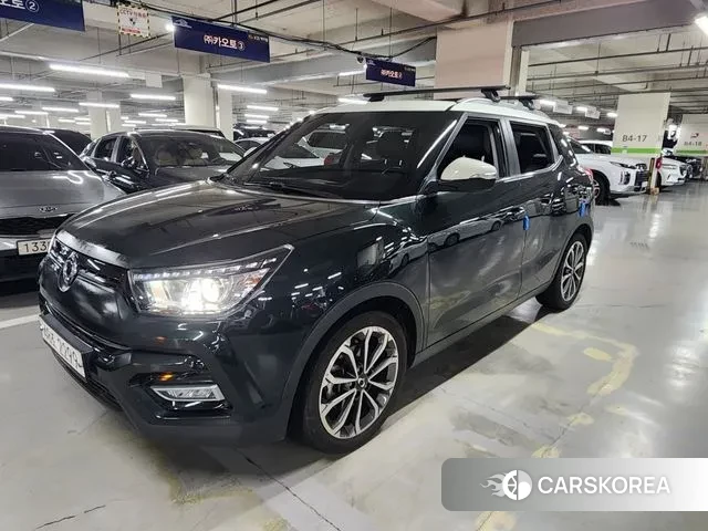 Ssangyong Tivoli Armor 2018 Темно-зеленый из Кореи, фото 6