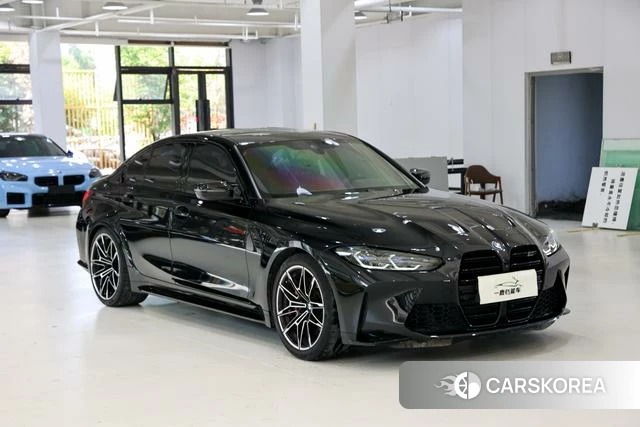 BMW M3 2021 Черный из Китая, фото 4