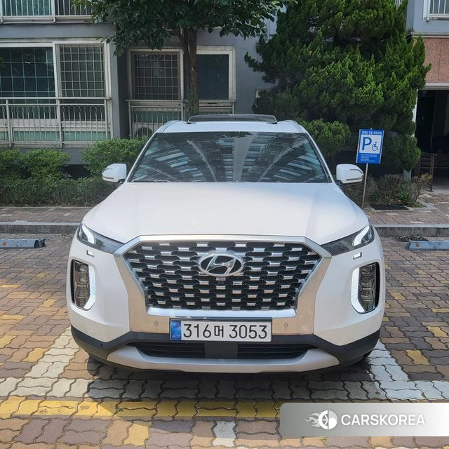 Hyundai Palisade 2021 Белый из Кореи, фото 3