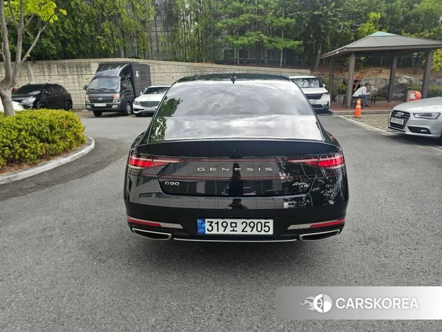 Genesis G90 (RS4) 2022 Черный из Кореи, фото 3