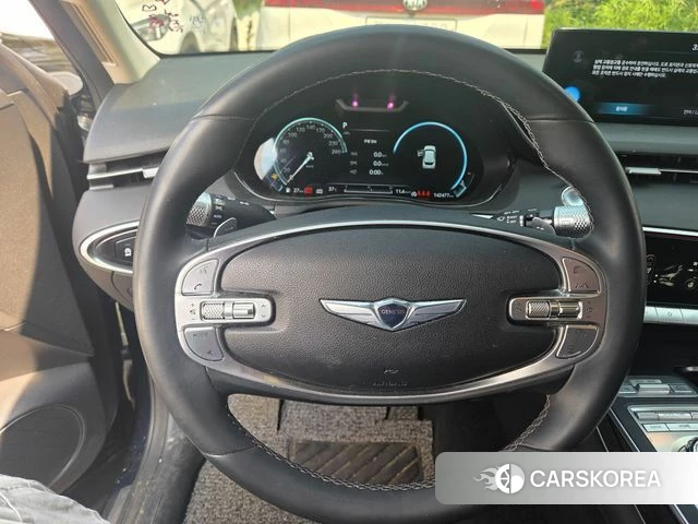Genesis GV70 2021 Синий из Кореи, фото 3