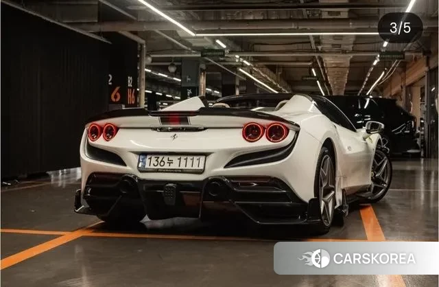 Ferrari F8 Spider 2022 Белый из Кореи, фото 3