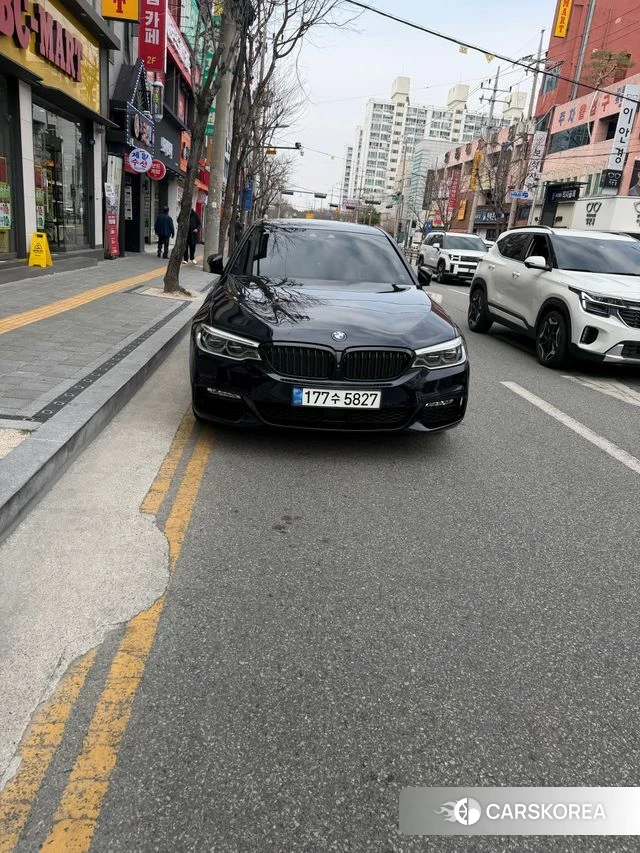 BMW 5 Series (G30) 2018 Черный из Кореи, фото 3
