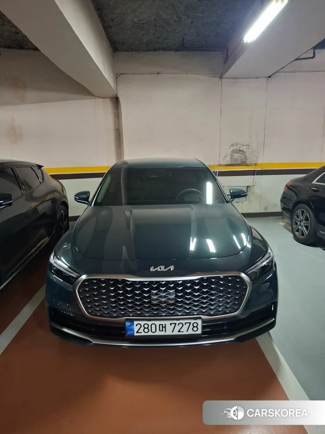 Kia The New K9 2nd generation 2021 Синий нефрит из Кореи, фото 4