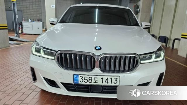 BMW 6 Series GT (G32) 2023 Белый из Кореи, фото 3