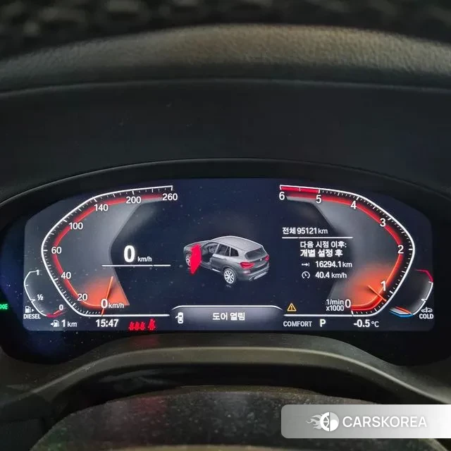 BMW X3 (G01) 2021 Черный из Кореи, фото 3