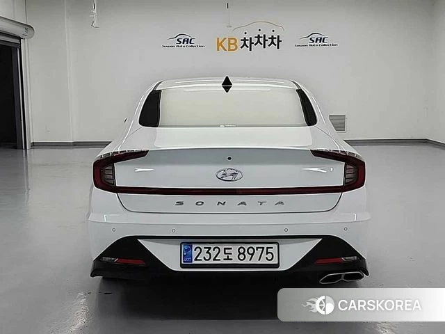 Hyundai Sonata (DN8) 2023 Белый из Кореи, фото 5