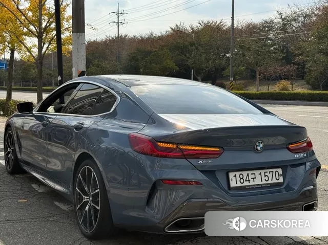 BMW 8 Series (G15) 2019 Небесно-голубой из Кореи, фото 3
