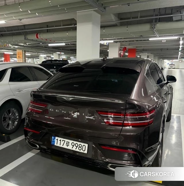 Genesis GV80 Coupe 2023 Фиолетовый из Кореи, фото 5