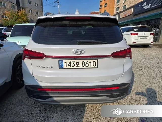 Hyundai The New Santa Fe 2021 Белый из Кореи, фото 5
