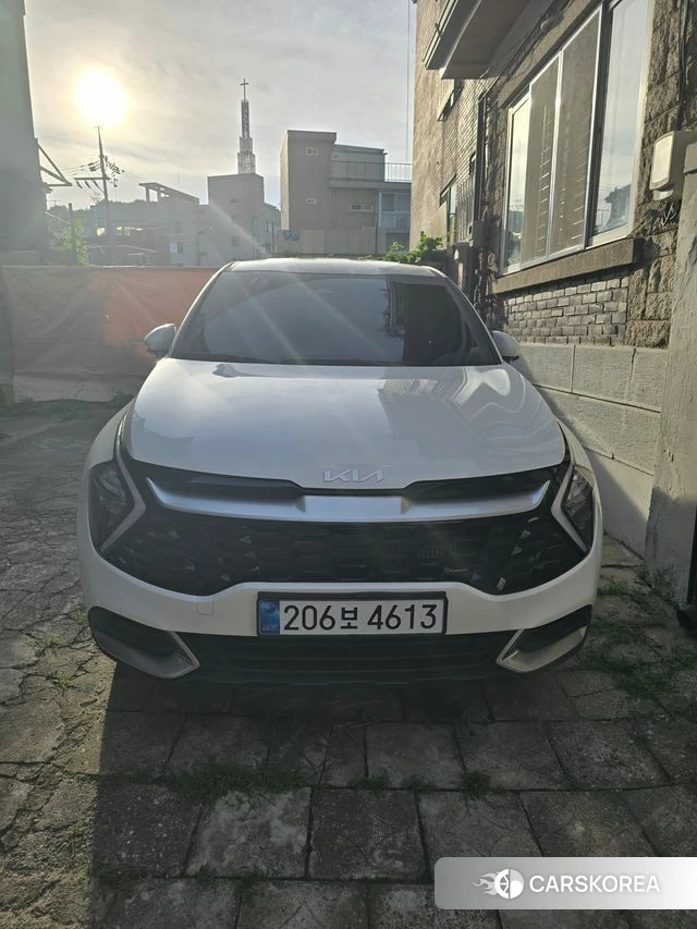 Kia Sportage 5th Generation 2022 Белый из Кореи, фото 3