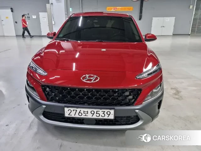 Hyundai The New Kona Hybrid 2021 Красный из Кореи, фото 3