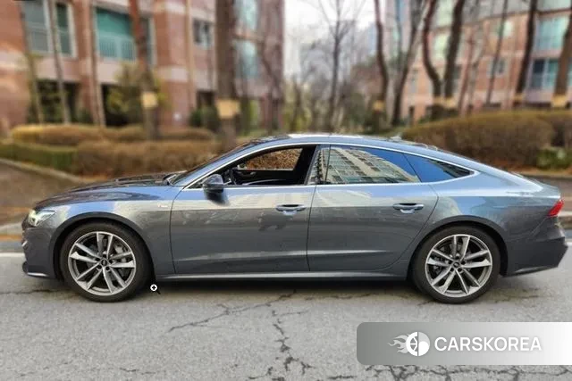 Audi A7 (4K) 2021 Серый из Кореи, фото 6