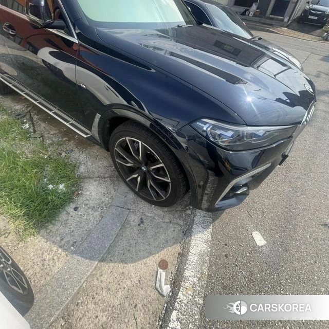 BMW X7 (G07) 2021 Черный из Кореи, фото 4