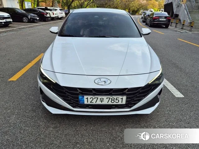 Hyundai Avante (CN7) 2021 Белый из Кореи, фото 3