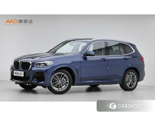BMW X3 2021 Синий из Китая, фото 3