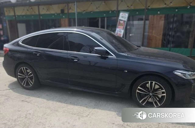 BMW 6 Series GT (G32) 2021 Черный из Кореи, фото 3