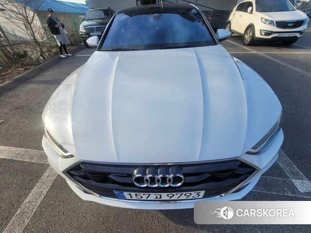 Audi A7 (4K) 2020 Белый из Кореи, фото 4