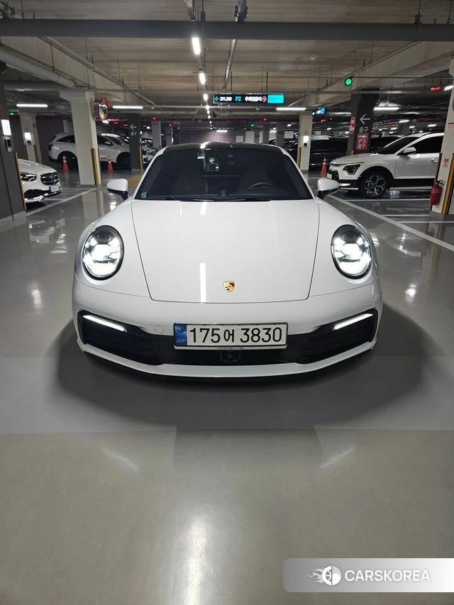 Porsche 911(992) 2022 Белый из Кореи, фото 3