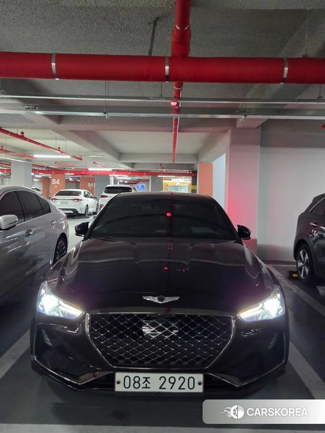 Genesis G70 2019 Коричневый из Кореи, фото 3