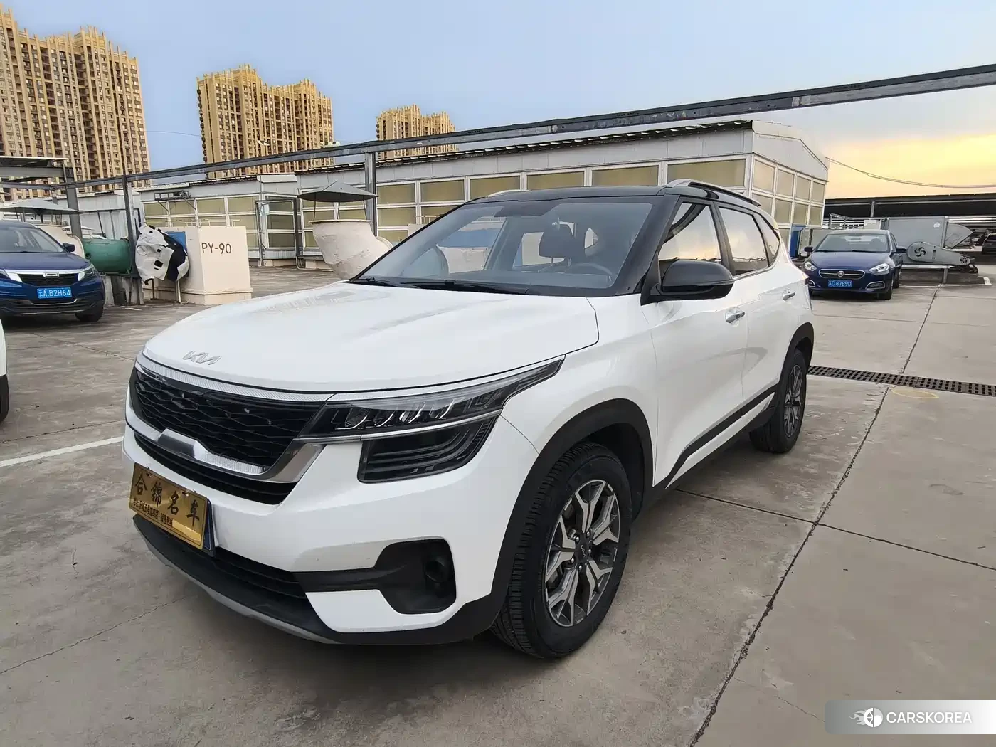 Kia KX3 proud run 2022 Белый из Китая, фото 6