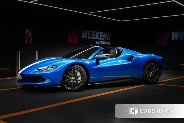 Ferrari 296 GTS 2023 Синий из Кореи, фото 3