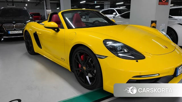 Porsche 718 Boxster 2018 Желтый из Кореи, фото 5