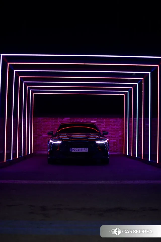 Audi A7 (4K) 2022 Черный из Кореи, фото 3