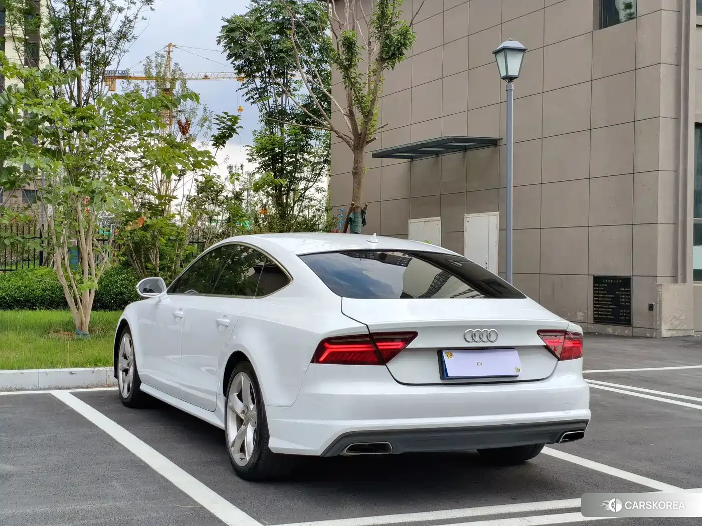 Audi A7 2018 Red/purple из Китая, фото 3