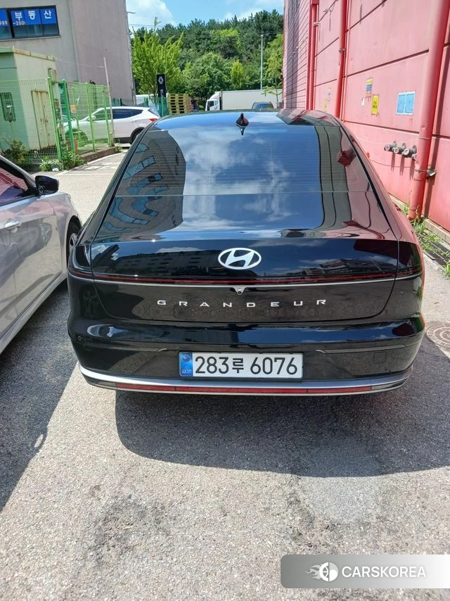 Hyundai Grandeur Hybrid (GN7) 2025 Черный из Кореи, фото 5