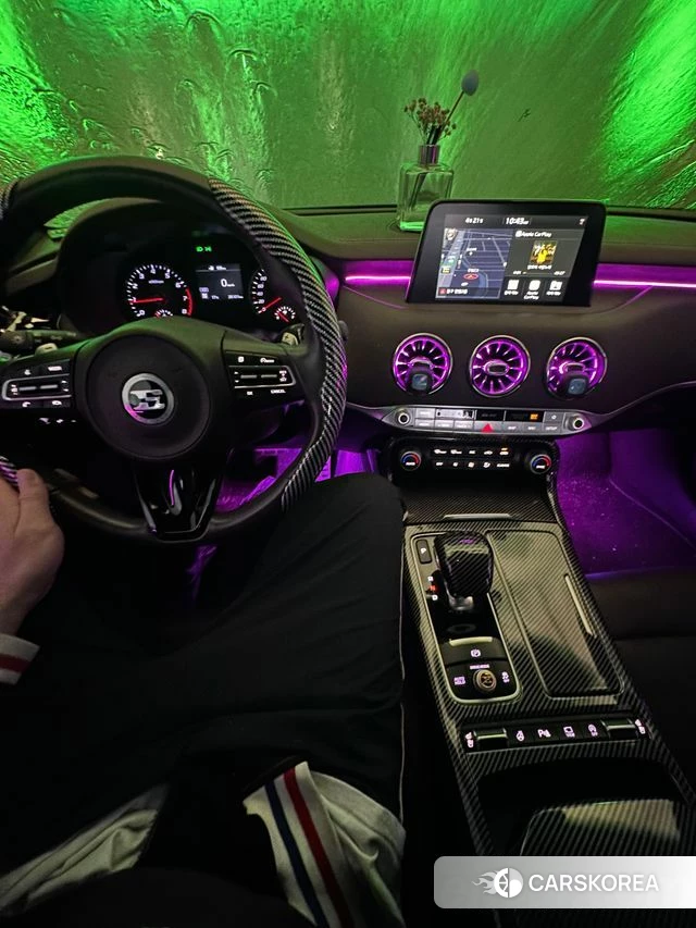 Kia Stinger 2018 Красный из Кореи, фото 3