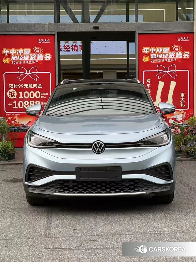 Volkswagen ID.4 X 2024 Синий из Китая, фото 4