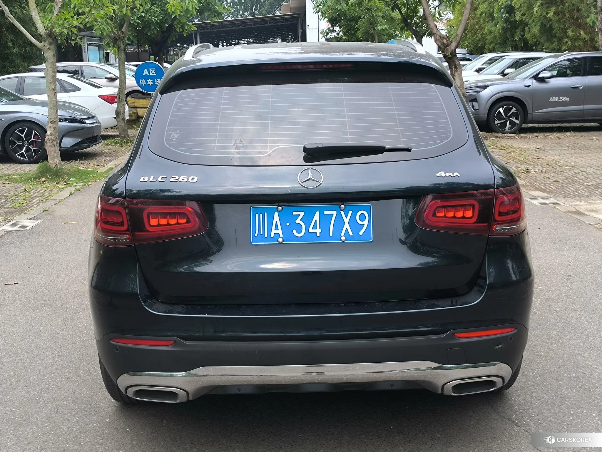 Mercedes-Benz GLC 2020 Зеленый из Китая, фото 4